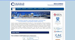 Desktop Screenshot of conradco.com